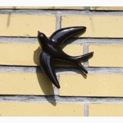 Vgkunst svale i keramik 16 cm - stk. pris