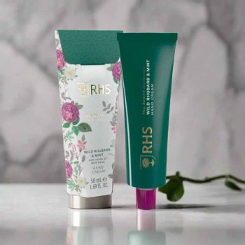 RHS The Rewild Collection Hndcreme  Vild Rabarber & Mynte 50 ml