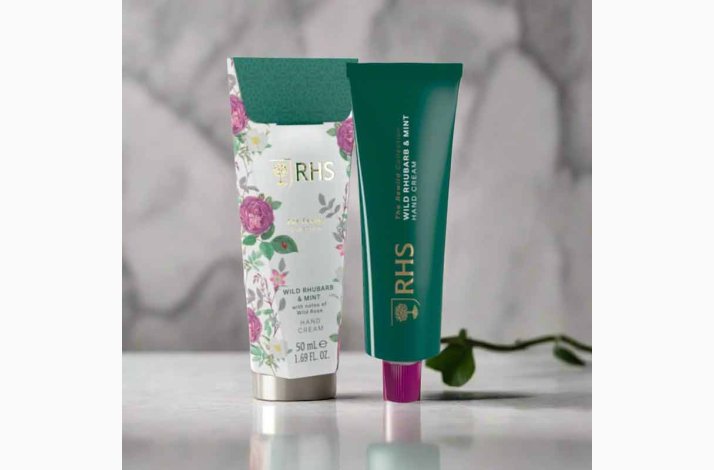 RHS The Rewild Collection Hndcreme  Vild Rabarber &amp; Mynte 50 ml