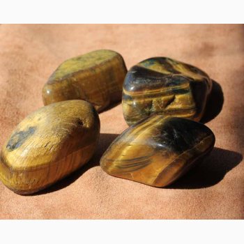 Tiger eye - Tigerje krystal stk. pris