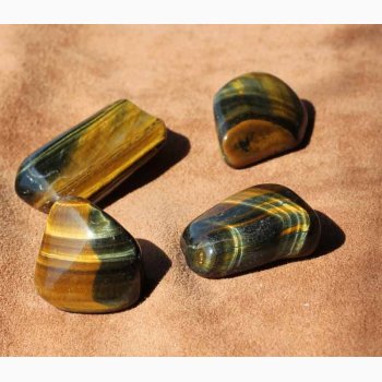 Tiger eye multi - Tigerje krystal stk. pris