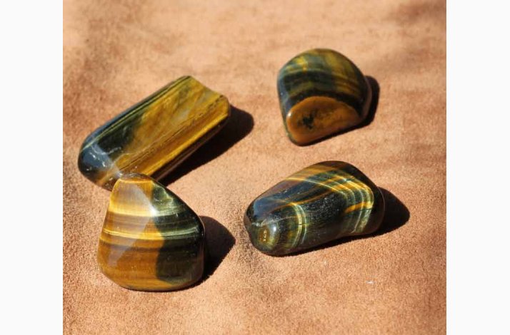 Tiger eye multi - Tigerje krystal stk. pris