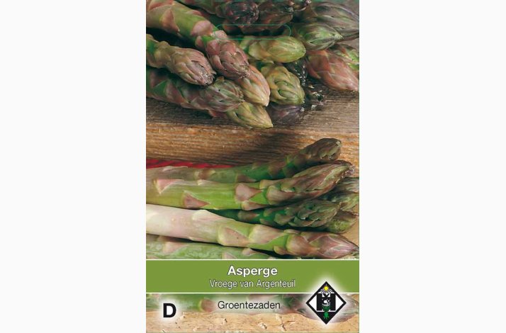 Aspargesfr Asparges officinalis vroege van Argenteuil