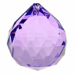 Feng Shui krystal violet  4 cm