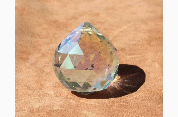 Feng Shui krystal perle Ø cm - Prismer/krystaller - Frøtorvet ApS