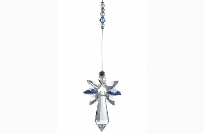 Regnbuedanner Skytsengel Saphir - Krystal