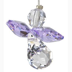 Skytsengel Juni mned, Lys Ametyst Krystal