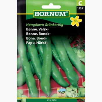 Hestebnne Hangdown Grnkernig - Valskbnne (min. 18 fr)